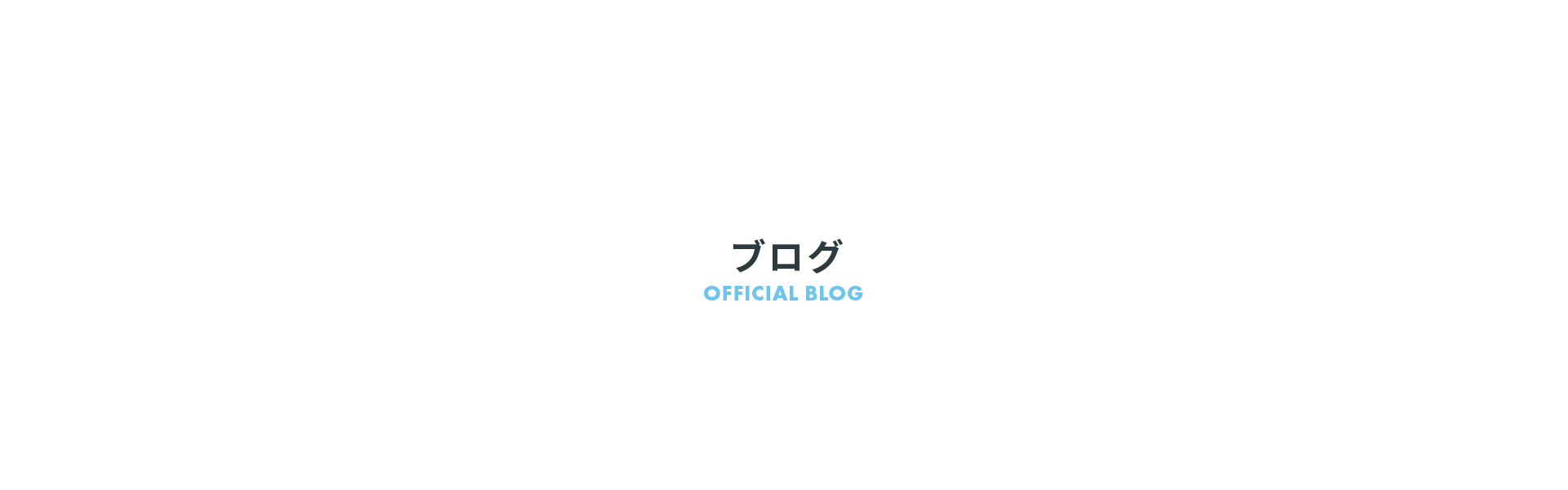 ブログ